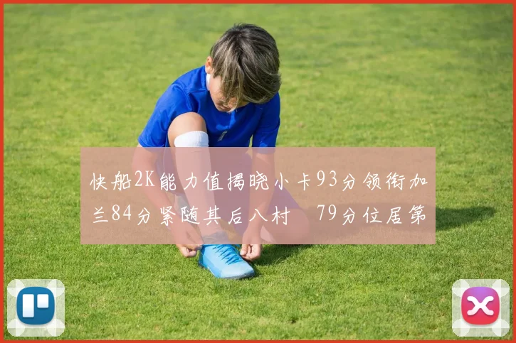 快船2K能力值揭晓小卡93分领衔加兰84分紧随其后八村塁79分位居第三